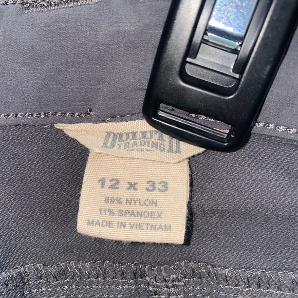 Duluth Trading Co Women's Charcoal Straight Leg- Size 12 X 33 - Picture 3 of 6